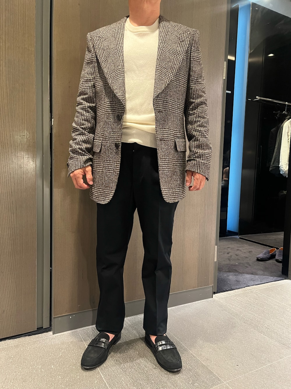 DOLCE&GABBANAのテーラードジャケットを使ったメンズ人気ファッション