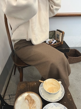 「Cla STEllaR（クラステラ）のアイテム」を使った、coral0429さん（レディース・161cm）の冬コーディネート