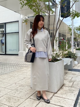 「ノーリーズ」｜økiさん（レディース・160cm）の秋コーディネート