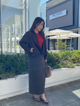 「ノーリーズ」｜økiさん（レディース・160cm）の秋コーディネート