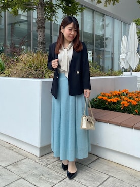 økiさん（レディース・160cm）の春コーディネート