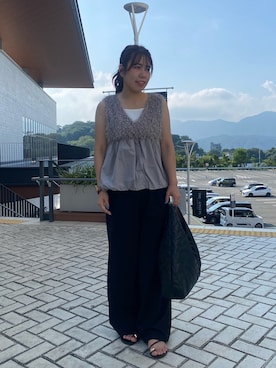 「お仕事コーデ」｜økiさん（レディース・160cm）の秋コーディネート