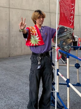 「AVIREX（アヴィレックス）のアイテム」を使った、こーよーさん（メンズ・178cm）の夏コーディネート