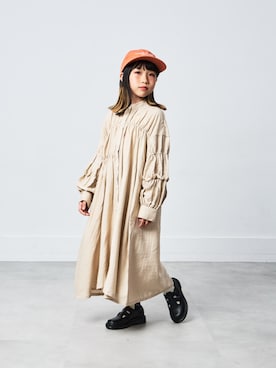 「アイテム（キャップ）」を使った、parkmadeinkyotoさん（キッズ・125cm）の夏コーディネート