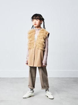 「アイテム（パンツ）」を使った、parkmadeinkyotoさん（キッズ・125cm）の夏コーディネート