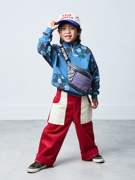 「アイテム（トップス）」を使った、parkmadeinkyotoさん（キッズ・125cm）の秋コーディネート