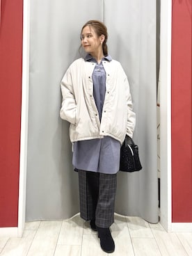 「SHOO・LA・RUE（シューラルー）のアイテム（ワンピース/ドレス）」を使った、shio さん（レディース・143cm）の秋コーディネート