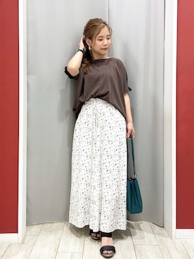 「DRESKIP（ドレスキップ）のアイテム」を使った、shio さん（レディース・143cm）の夏コーディネート