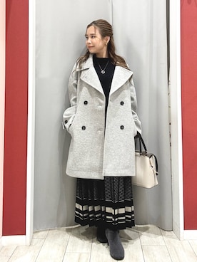 「アイテム（スカート）」を使った、shio さん（レディース・143cm・20代）の秋コーディネート