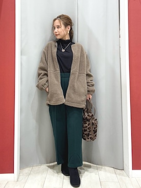 「SHOO・LA・RUE（シューラルー）のアイテム」を使った、shio さん（レディース・143cm）の秋コーディネート