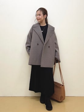 「アイテム（ワンピース/ドレス）」を使った、shio さん（レディース・143cm）の秋コーディネート