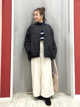 「アイテム（アクセサリー）」を使った、shio さん（レディース・143cm）の冬コーディネート