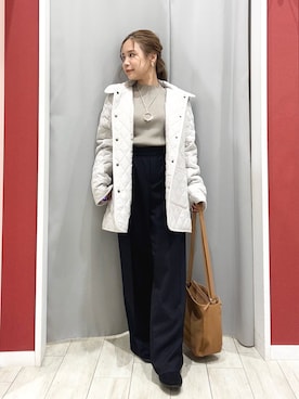 「SHOO・LA・RUE（シューラルー）のアイテム（ブーツ）」を使った、shio さん（レディース・143cm）の秋コーディネート