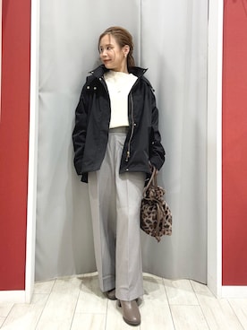 「SHOO・LA・RUE（シューラルー）のアイテム（ブーツ）」を使った、shio さん（レディース・143cm）の秋コーディネート