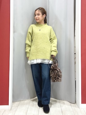 「SHOO・LA・RUE（シューラルー）のアイテム」を使った、shio さん（レディース・143cm）の秋コーディネート