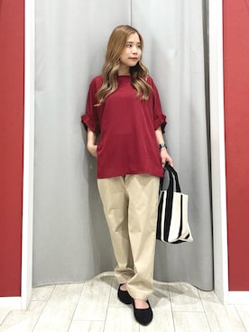 「アイテム（トートバッグ）」を使った、shio さん（レディース・143cm・20代）の夏コーディネート