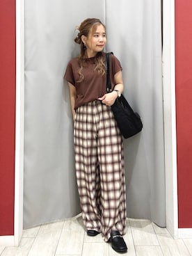 「アイテム（その他シューズ）」を使った、shio さん（レディース・143cm）の秋コーディネート
