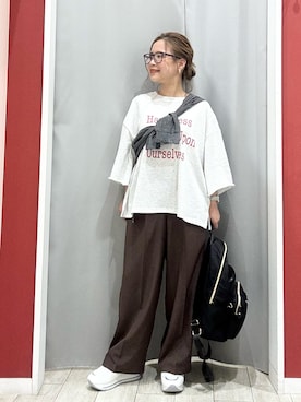 「SHOO・LA・RUE（シューラルー）のアイテム」を使った、shio さん（レディース・143cm）の春コーディネート