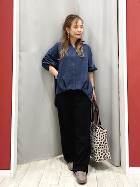 「アイテム（その他シューズ）」を使った、shio さん（レディース・143cm）の夏コーディネート