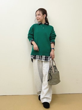 「SHOO・LA・RUE（シューラルー）のアイテム（ブーツ）」を使った、shio さん（レディース・143cm）の秋コーディネート