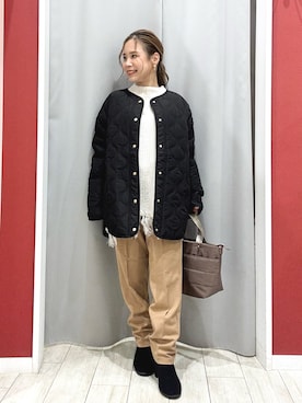 「アイテム（アクセサリー）」を使った、shio さん（レディース・143cm）の秋コーディネート