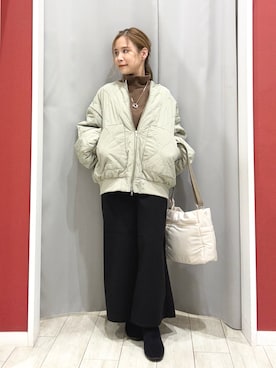 「アイテム（アクセサリー）」を使った、shio さん（レディース・143cm）の秋コーディネート