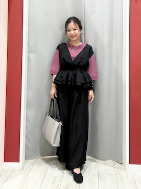 「マシンウォッシャブル」｜shio さん（レディース・143cm）の秋コーディネート
