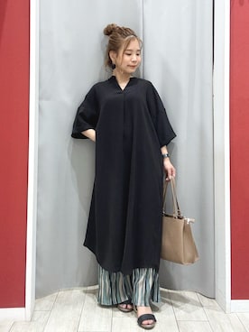 「アイテム（トートバッグ）」を使った、shio さん（レディース・143cm・20代）の夏コーディネート