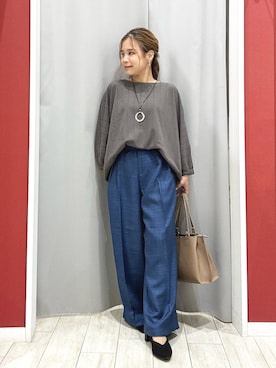 「アイテム（アクセサリー）」を使った、shio さん（レディース・143cm）の秋コーディネート