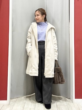 「アイテム（その他アウター）」を使った、shio さん（レディース・143cm）の秋コーディネート