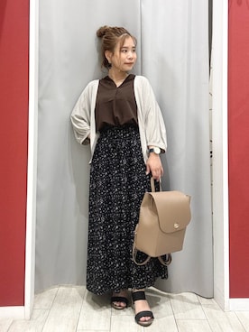 「DRESKIP（ドレスキップ）のアイテム」を使った、shio さん（レディース・143cm）の夏コーディネート
