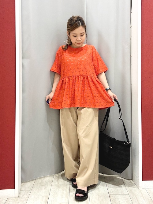 CFCL ぺプラムトップス　freesize ぺプラムハーフスリーブトップス 全3色 | トップス,カットソー