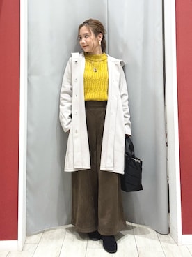 「SHOO・LA・RUE（シューラルー）のアイテム」を使った、shio さん（レディース・143cm）の秋コーディネート