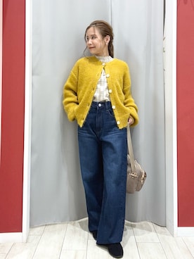 「SHOO・LA・RUE（シューラルー）のアイテム（ブーツ）」を使った、shio さん（レディース・143cm）の秋コーディネート