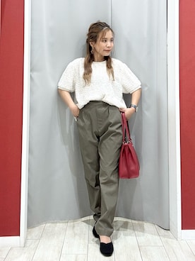 「SHOO・LA・RUE（シューラルー）のアイテム」を使った、shio さん（レディース・143cm）の秋コーディネート