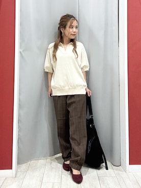 「アイテム（その他シューズ）」を使った、shio さん（レディース・143cm）の秋コーディネート