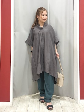 「アイテム（ワンピース/ドレス）」を使った、shio さん（レディース・143cm）の夏コーディネート