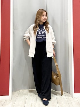 「アイテム（ジャケット/アウター）」を使った、shio さん（レディース・143cm・20代）の秋コーディネート