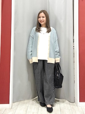 「Lee（リー）のアイテム」を使った、shio さん（レディース・143cm）の春コーディネート