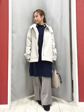 「SHOO・LA・RUE（シューラルー）のアイテム」を使った、shio さん（レディース・143cm）の秋コーディネート