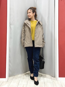 「SHOO・LA・RUE（シューラルー）のアイテム」を使った、shio さん（レディース・143cm）の秋コーディネート