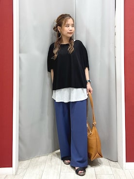 「アイテム（シューズ）」を使った、shio さん（レディース・143cm）の夏コーディネート