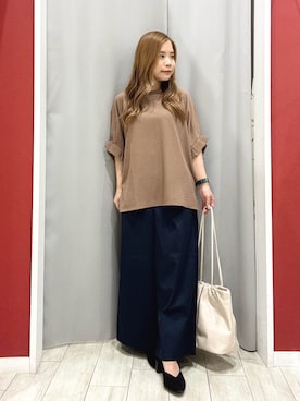 「SHOO・LA・RUE（シューラルー）のアイテム」を使った、shio さん（レディース・143cm）の夏コーディネート