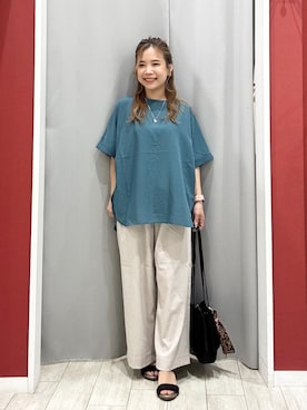 「アイテム（チャーム）」を使った、shio さん（レディース・143cm）の夏コーディネート