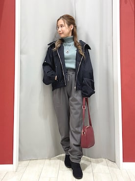 「SHOO・LA・RUE（シューラルー）のアイテム」を使った、shio さん（レディース・143cm）の秋コーディネート