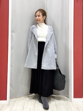 「アイテム（ブルゾン）」を使った、shio さん（レディース・143cm）の秋コーディネート
