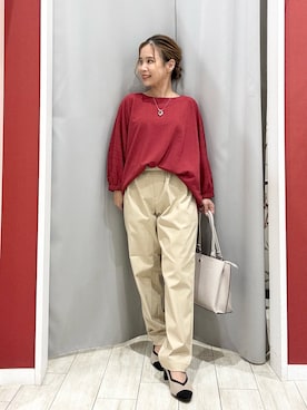 「アイテム（Tシャツ/カットソー）」を使った、shio さん（レディース・143cm）の秋コーディネート