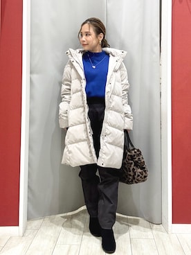 「アイテム（ブーツ）」を使った、shio さん（レディース・143cm）の秋コーディネート