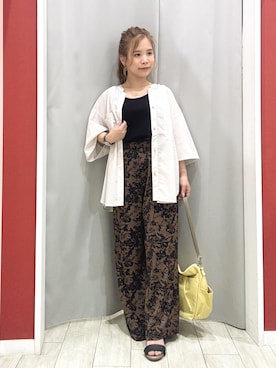 「DRESKIP（ドレスキップ）のアイテム」を使った、shio さん（レディース・143cm）の夏コーディネート