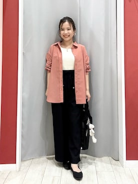「SHOO・LA・RUE（シューラルー）のアイテム（その他パンツ）」を使った、shio さん（レディース・143cm）の秋コーディネート
